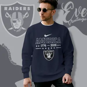 Raiders America 1776 2026 Shirt God Shed His Grace On Thee Sweatshirt