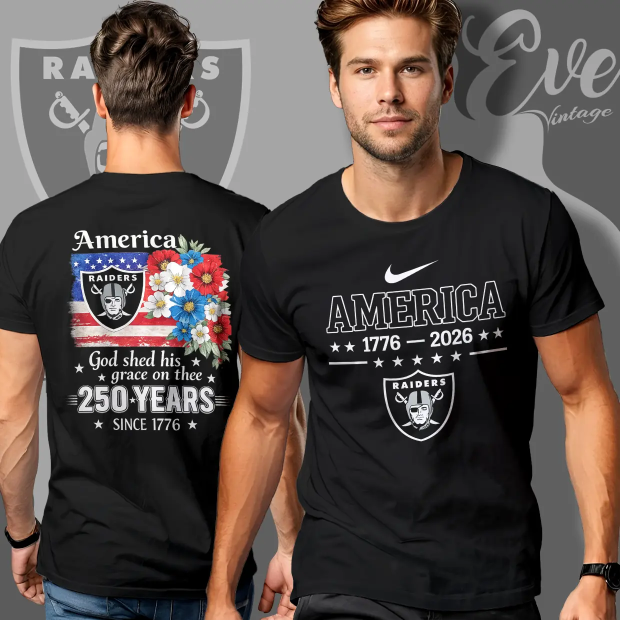 Raiders America 1776 2026 Shirt God Shed His Grace On Thee T shirt Raiders America 1776 2026 Shirt God Shed His Grace On Thee T shirt