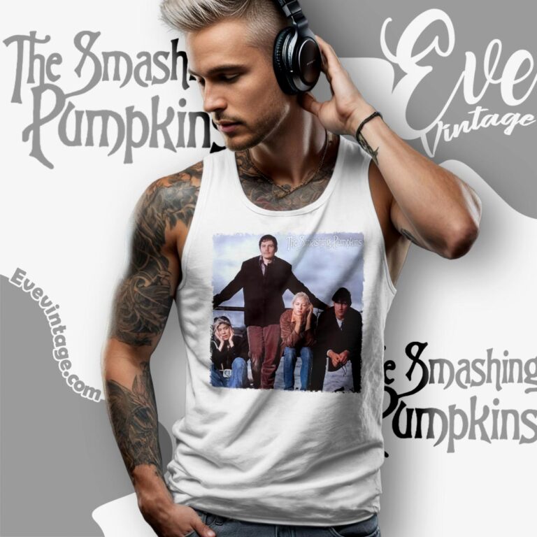 Rare Vintage 90s The Smashing Pumpkins Shirt Tank Top Racerback Rare Vintage 90s The Smashing Pumpkins Shirt Tank Top Racerback