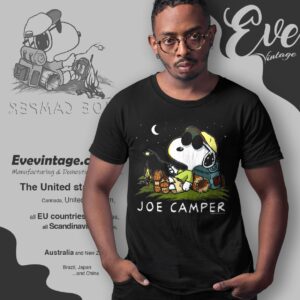 Rare Vintage Snoopy Joe Camper Shirt T shirt