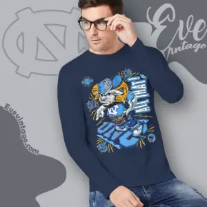 Rare Vintage Unc Tar Heels All That Long Sleeve Tee