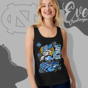 Rare Vintage Unc Tar Heels All That Tank Top Racerback
