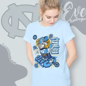Rare Vintage Unc Tar Heels All That Women T shirt