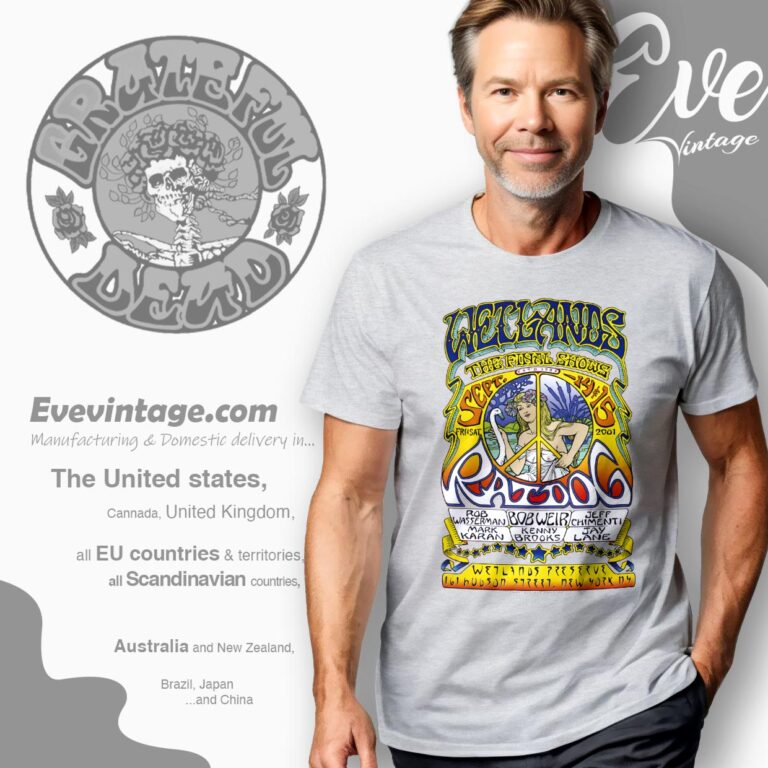 Ratdog Wetlands 2001 The Final Shows Shirt T shirt Ratdog Wetlands 2001 The Final Shows Shirt T shirt