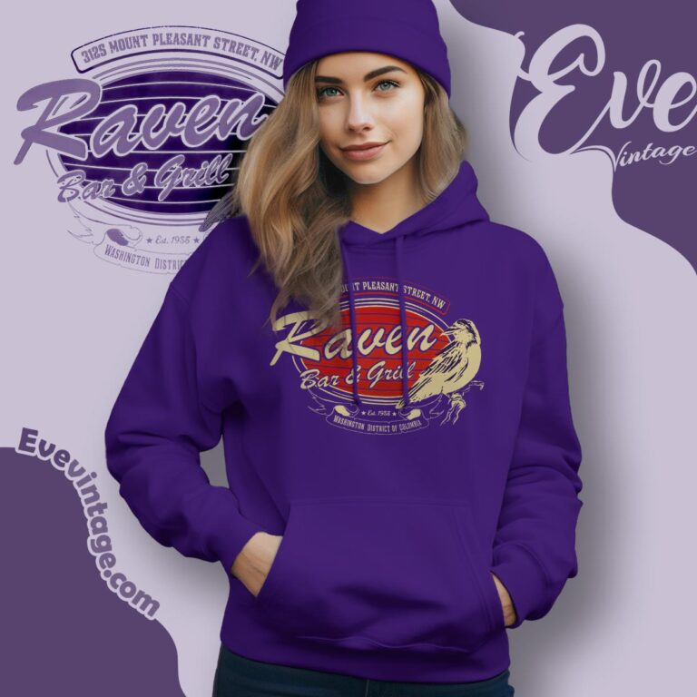 Raven Bar & Grill Shirt Dc Of Columbia Dive Bar Hoodie Raven Bar & Grill Shirt Dc Of Columbia Dive Bar Hoodie