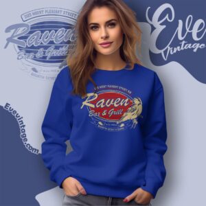 Raven Bar & Grill Shirt Dc Of Columbia Dive Bar Sweatshirt
