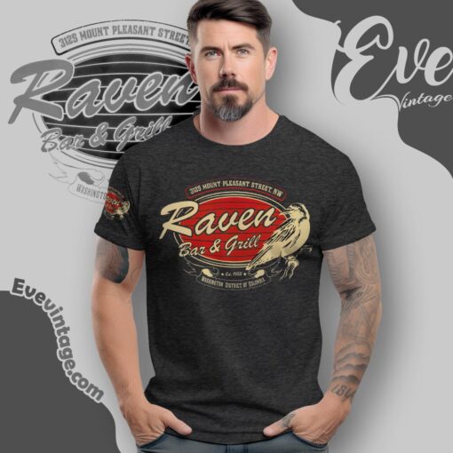 Raven Bar & Grill Shirt Washington DC Dive Bar