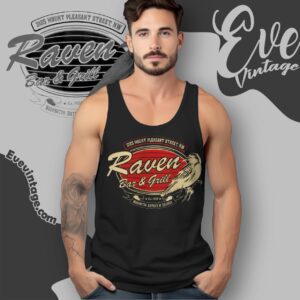 Raven Bar & Grill Shirt Dc Of Columbia Dive Bar Tank Top Racerback