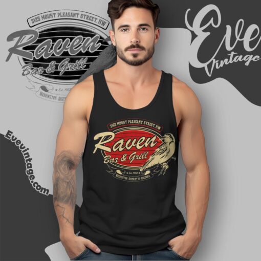 Raven Bar & Grill Shirt Washington DC Dive Bar