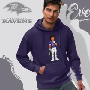 Ravens Jakobi Lane Youth Football Camp Hoodie