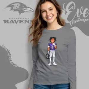 Ravens Jakobi Lane Youth Football Camp Long Sleeve Tee