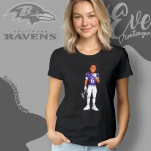 Ravens Jakobi Lane Youth Football Camp Women T shirt