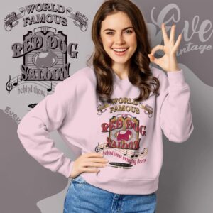 Red Dog Saloon Shirt Historic Juneau Ak Dive Bar Sweatshirt