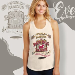 Red Dog Saloon Shirt Historic Juneau Ak Dive Bar Tank Top Racerback