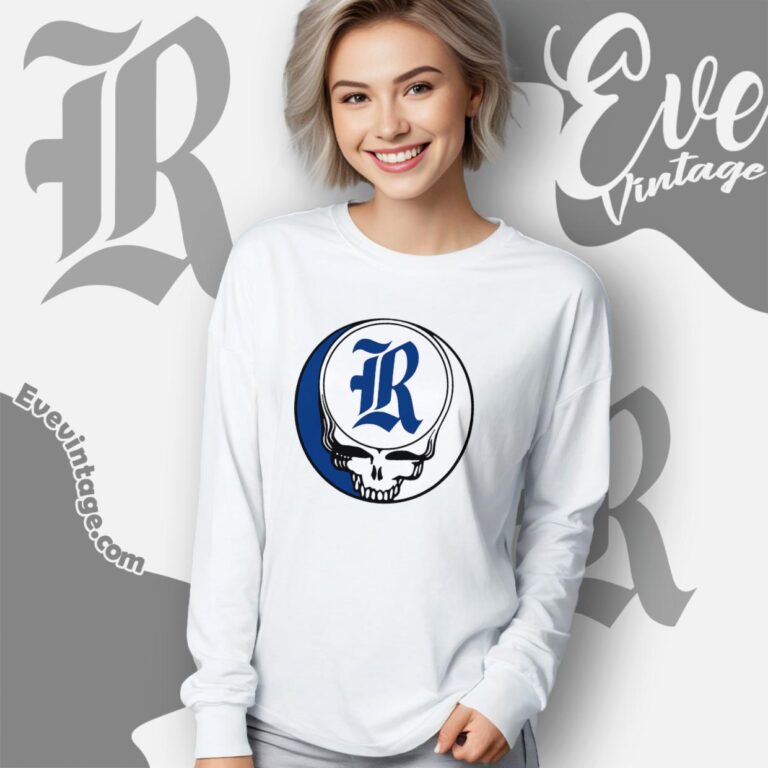 Rice University Steal Your Face Grateful Dead Shirt Long Sleeve Tee Rice University Steal Your Face Grateful Dead Shirt Long Sleeve Tee