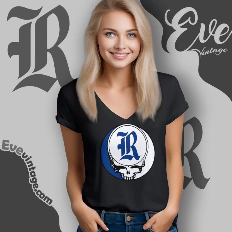 Rice University Steal Your Face Grateful Dead Shirt V Neck TShirt Rice University Steal Your Face Grateful Dead Shirt V Neck TShirt