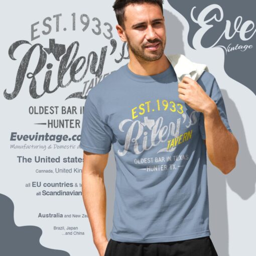 Vintage Riley’s Tavern Shirt – Oldest Bar in Texas