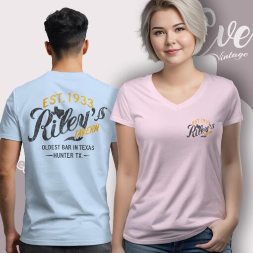Vintage Riley’s Tavern Shirt – Oldest Bar in Texas