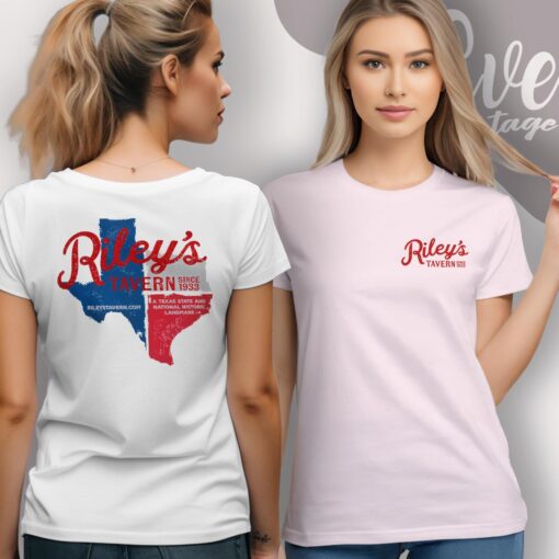 Riley’s Tavern Shirt – Texas Dive Bar