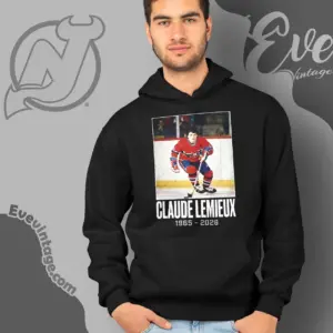 Rip Claude Lemieux New Jersey Devils Hoodie