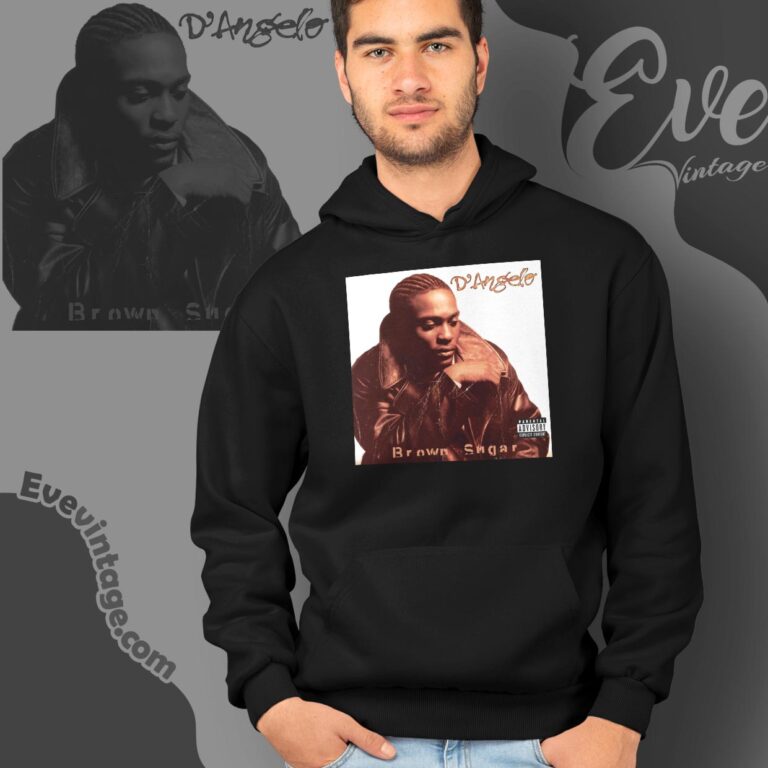 Rip D’angelo Shirt Brown Sugar Timeless Album Tee Hoodie Rip D’angelo Shirt Brown Sugar Timeless Album Tee Hoodie