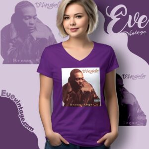 Rip D’angelo Shirt Brown Sugar Timeless Album Tee V Neck TShirt