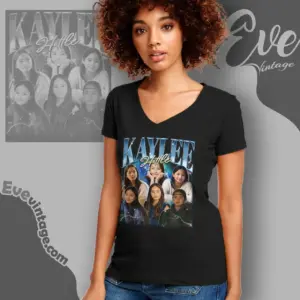 Rip Kaylee Hottle Godzilla Vs Kong V Neck TShirt