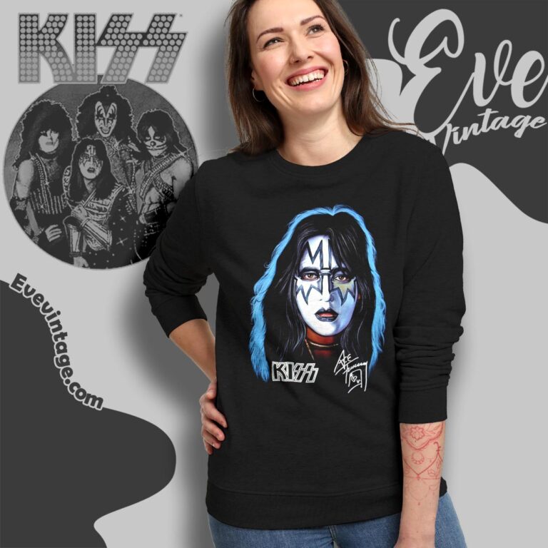 Rip Kiss Ace Frehley Shirt 1978 Solo Album Tee Sweatshirt Rip Kiss Ace Frehley Shirt 1978 Solo Album Tee Sweatshirt