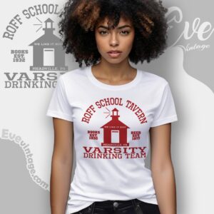 Roff School Tavern Meadville Pa Dive Bar Women T shirt