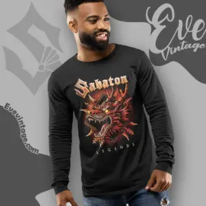 Sabaton A Tiger Among Dragons Long Sleeve Tee