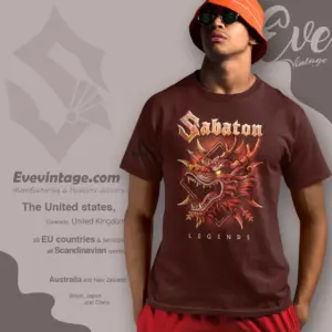 Sabaton A Tiger Among Dragons T shirt