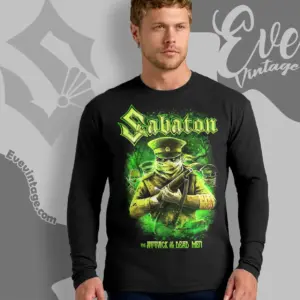 Sabaton Attack Of The Dead Men Long Sleeve Tee