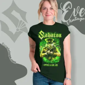 Sabaton Attack Of The Dead Men Women T shirt