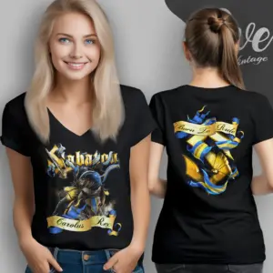 Sabaton Carolus Rex V Neck TShirt