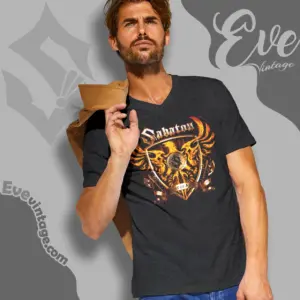 Sabaton Coat Of Arms V Neck TShirt