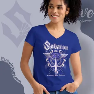 Sabaton Crossing The Rubicon V Neck TShirt