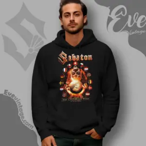 Sabaton Flags Of Europe 2025 Hoodie
