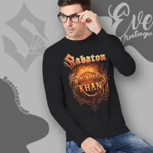 Sabaton Hordes Of Khan Long Sleeve Tee