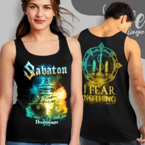 Sabaton I Fear Nothing Tank Top Racerback