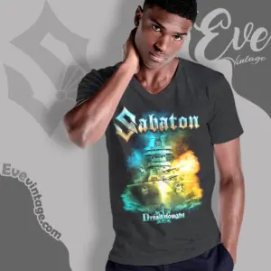 Sabaton I Fear Nothing V Neck TShirt