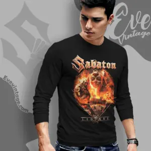 Sabaton Legends Cover Art Long Sleeve Tee
