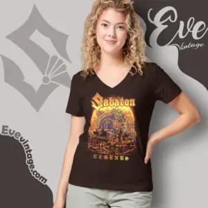Sabaton Legends Reborn V Neck TShirt