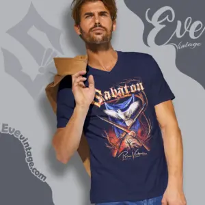 Sabaton Primo Victoria V Neck TShirt