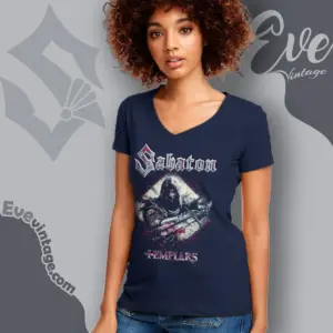 Sabaton Templars V Neck TShirt