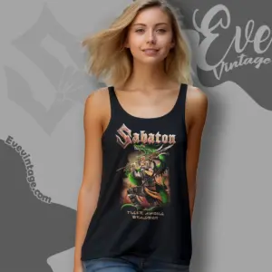 Sabaton The Flying General Tank Top Racerback