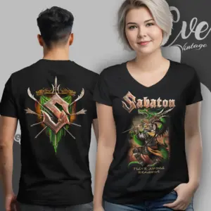 Sabaton The Flying General V Neck TShirt