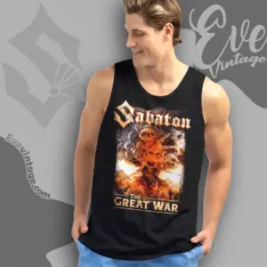 Sabaton The Great War Shirt Whats So Fucking Great About It Tank Top Racerback