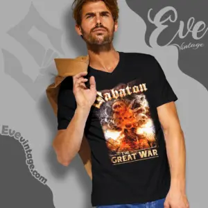 Sabaton The Great War Shirt Whats So Fucking Great About It V Neck TShirt