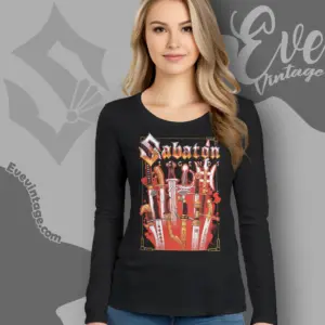 Sabaton The Legendary Swords Long Sleeve Tee