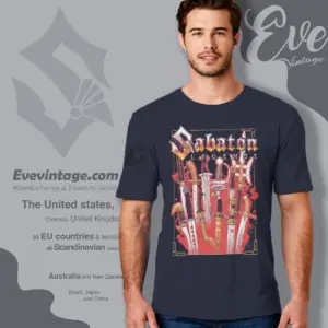 Sabaton The Legendary Swords T shirt